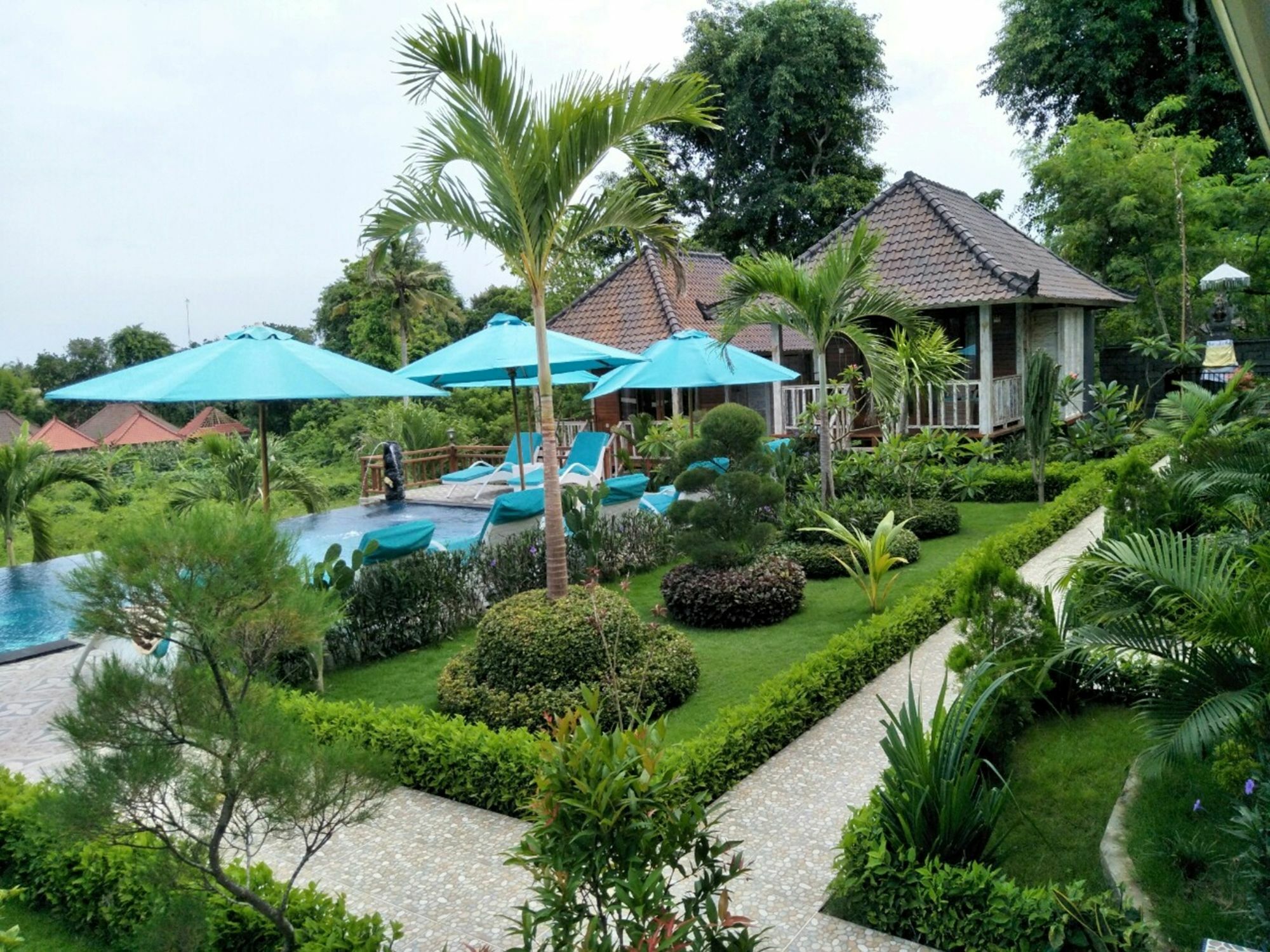 Bali Nusa Cottage Nusa Lembongan Exteriör bild